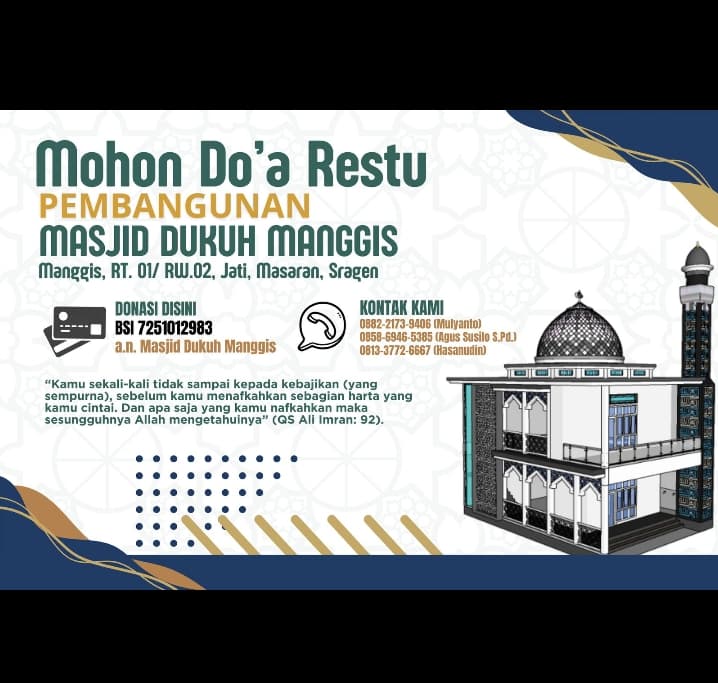 Pembangunan Masjid Dukuh Manggis